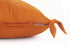 Set of Two 16" X 24" Orange Lumbar Cotton Throw Pillows