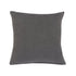 Set of Two 20" Dark Gray Geometric Cotton Throw Pillows