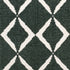 Set of Two 20" Green And Ivory Geometric Cotton Blend Throw Pillows