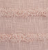 Set of Four 20" Blush And Pearl Striped Cotton Throw Pillows