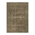 8' X 10' Brown And Beige Floral Medallion Washable Area Rug