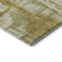 9' X 12' Sage And Ivory Abstract Washable Area Rug With UV Protection