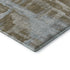 5' X 8' Brown And Beige Abstract Washable Area Rug With UV Protection
