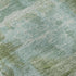5' X 8' Fern Green And Sky Blue Abstract Washable Area Rug With UV Protection