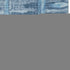 9' X 12' Denim Blue And Sky Blue Abstract Washable Area Rug With UV Protection