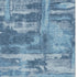 9' X 12' Denim Blue And Sky Blue Abstract Washable Area Rug With UV Protection