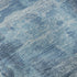 9' X 12' Denim Blue And Sky Blue Abstract Washable Area Rug With UV Protection