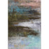 8' X 10' Brown And Teal Abstract Washable Area Rug With UV Protection