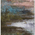 8' X 10' Brown And Teal Abstract Washable Area Rug With UV Protection