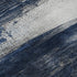 9' X 12' Navy Blue And Ivory Abstract Washable Area Rug With UV Protection