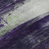 8' Purple And Lime Green Abstract Washable Round Rug With UV Protection
