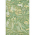 9' X 12' Green And Gold Abstract Washable Area Rug With UV Protection