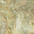 5' X 8' Gold And Beige Abstract Washable Area Rug With UV Protection