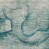 5' X 8' Brown And Teal Abstract Washable Area Rug With UV Protection