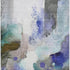 5' X 8' Brown And Teal Abstract Washable Area Rug With UV Protection