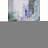 9' X 12' Brown And Teal Abstract Washable Area Rug With UV Protection
