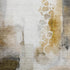5' X 8' Coffee And Ivory Abstract Washable Area Rug With UV Protection