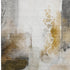 8' X 10' Coffee And Ivory Abstract Washable Area Rug With UV Protection