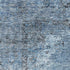 5' X 8' Denim Blue And Gray Medallion Washable Area Rug With UV Protection
