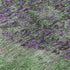 8' X 10' Lime Green And Purple Medallion Washable Area Rug With UV Protection