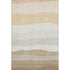 8' X 10' Wheat And Ivory Striped Washable Area Rug With UV Protection
