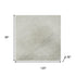 8' X 10' Wheat And Ivory Striped Washable Area Rug With UV Protection