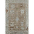 8' X 10' Brown And Gray Oriental Washable Area Rug With UV Protection