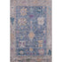 8' X 10' Blue And Purple Oriental Washable Area Rug With UV Protection