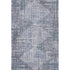 5' X 8' Blue And Purple Geometric Washable Area Rug With UV Protection