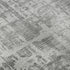 8' X 10' Gray And Silver Geometric Washable Area Rug With UV Protection
