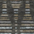 5' X 8' Coffee And Gray Striped Washable Area Rug With UV Protection