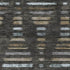 8' X 10' Coffee And Gray Striped Washable Area Rug With UV Protection