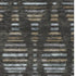 8' X 10' Coffee And Gray Striped Washable Area Rug With UV Protection