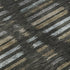 9' X 12' Coffee And Gray Striped Washable Area Rug With UV Protection