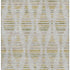 5' X 8' Ivory And Gold Striped Washable Area Rug With UV Protection