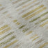 5' X 8' Ivory And Gold Striped Washable Area Rug With UV Protection