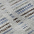 5' X 8' Light Taupe And Blue Striped Washable Area Rug With UV Protection