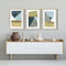 Mountain View Collage Gold Framed Wall Art