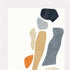 Silhouette Blocks Reflect Silver Framed Wall Art