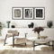 Naive Lines I Distressed Black Framed Wall Art