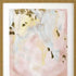 Set Of Two Gold Planet II Distressed Gold Framed Wall Art