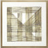 Welded Mesh I Silver Framed Wall Art