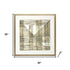 Welded Mesh I Silver Framed Wall Art