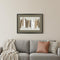 Strokes in Brown II Black Framed Wall Art
