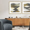 Natural Waves I Silver Framed Wall Art