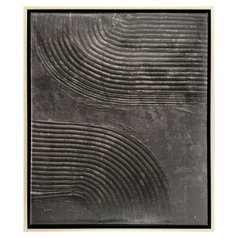 Embrace II Silver Floater Frame Wall Art