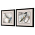 Meandering Dark Brown Framed Wall Art