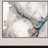 Meandering Dark Brown Framed Wall Art