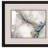 Meandering Dark Brown Framed Wall Art