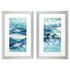Marble Montage Silver Framed Wall Art